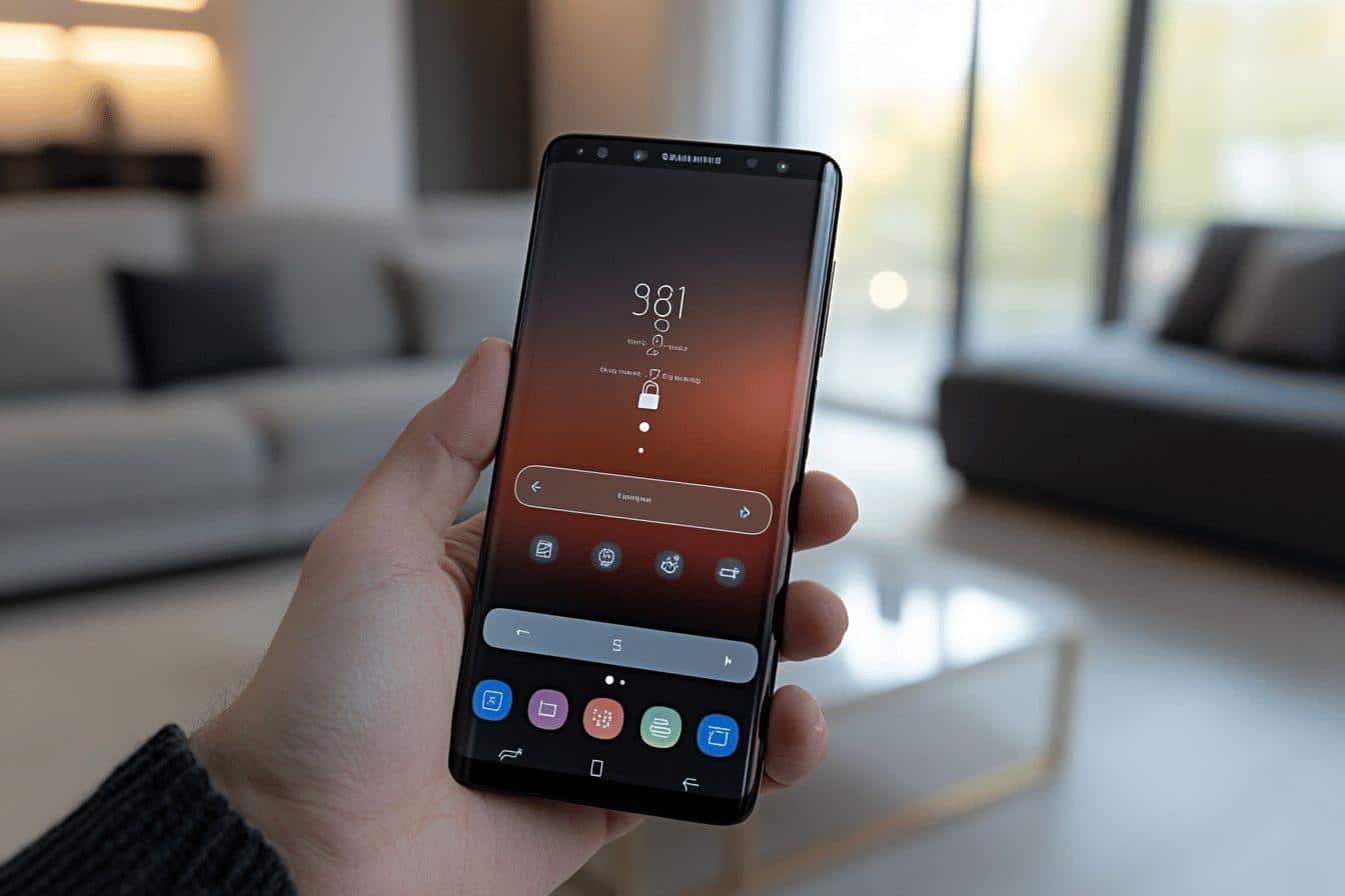 Comment changer code pin Samsung ?
