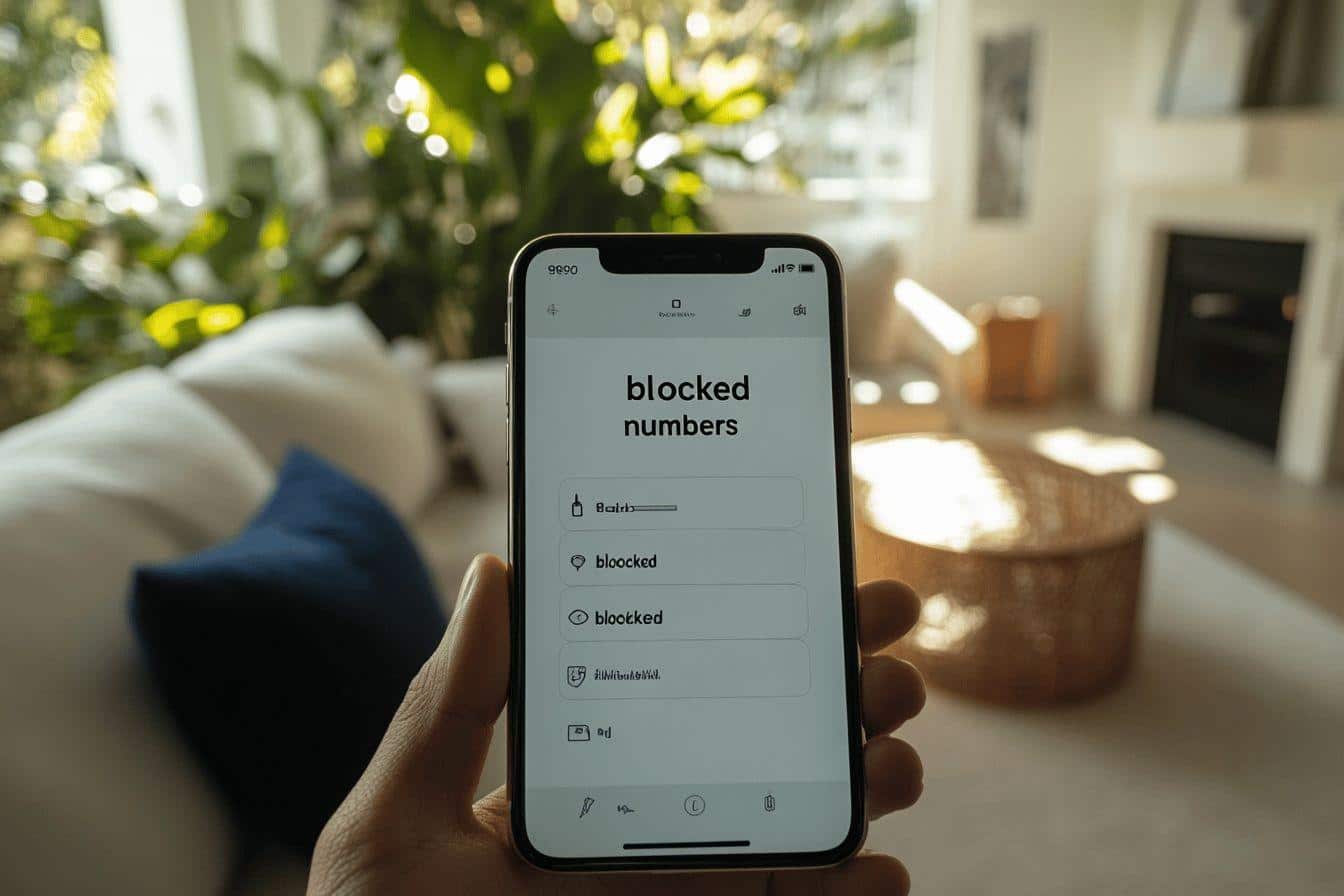 Comment débloquer un numéro sur iPhone ?