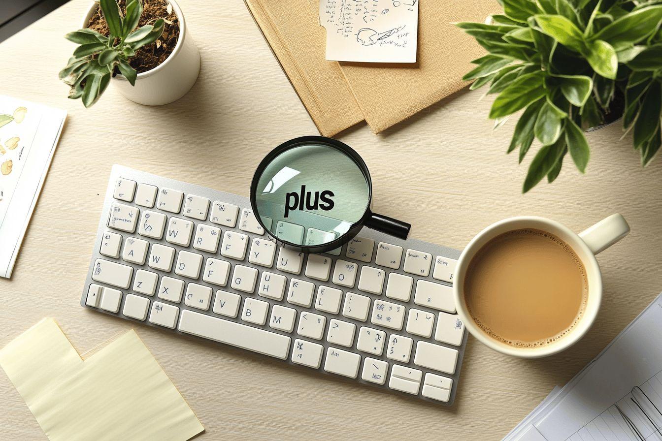 Comment faire le + sur clavier ?