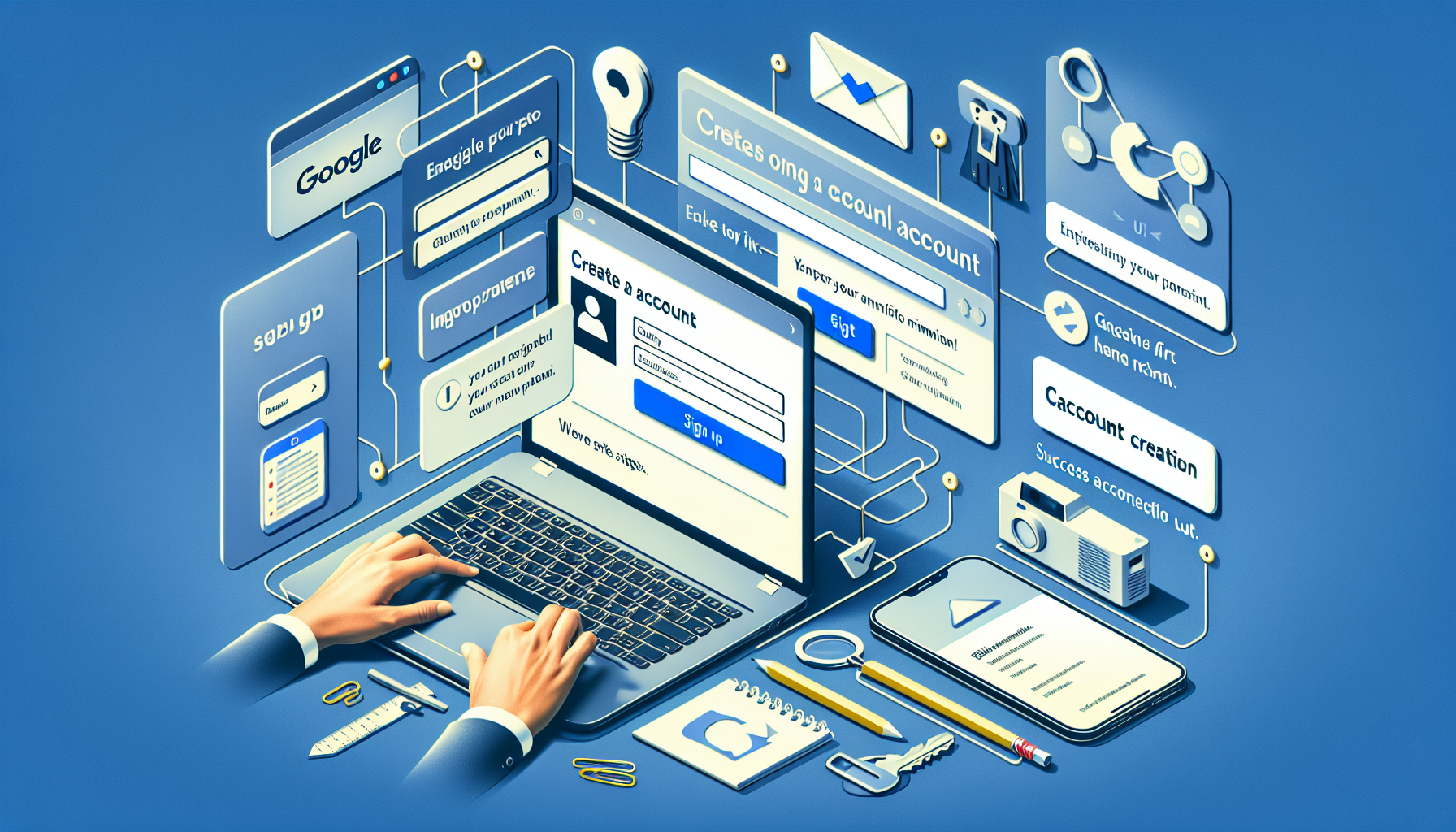 comment créer un compte google