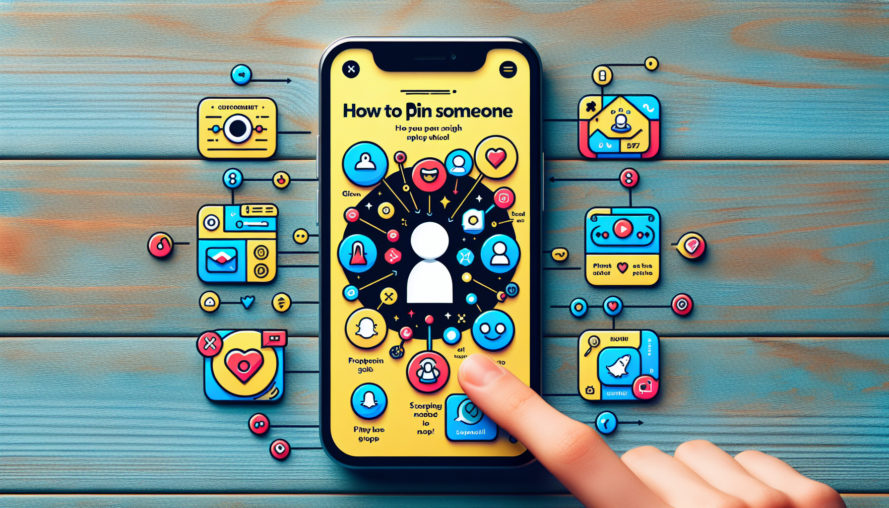 comment épingler quelqu'un sur snap