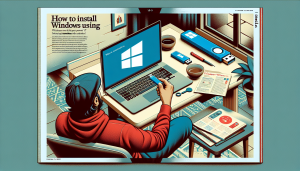 comment installer windows 11 avec une clé usb
