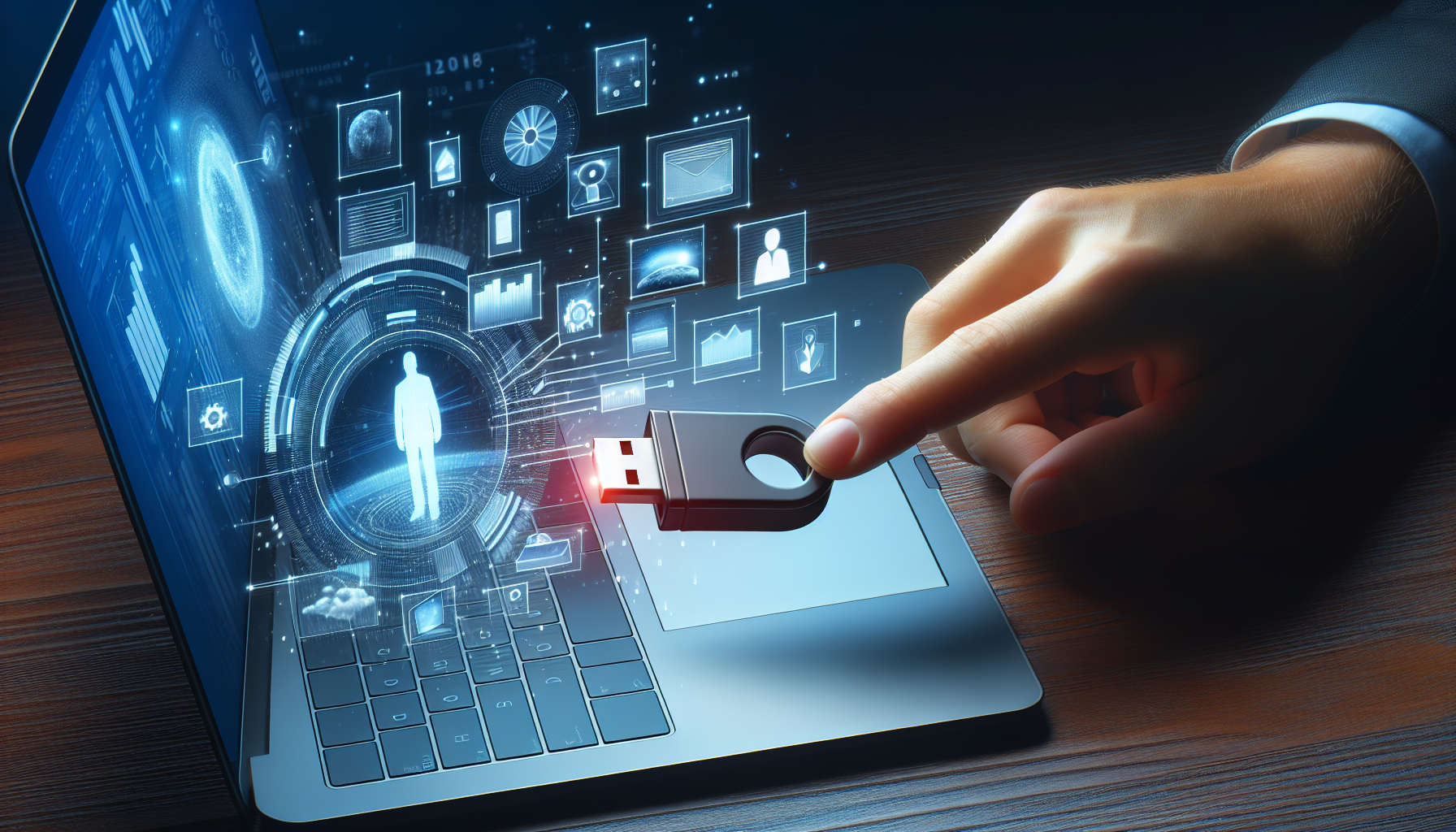 comment lire la cle usb