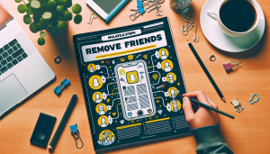 comment supprimer des amis sur snap