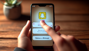 comment supprimer son bitmoji sur snap