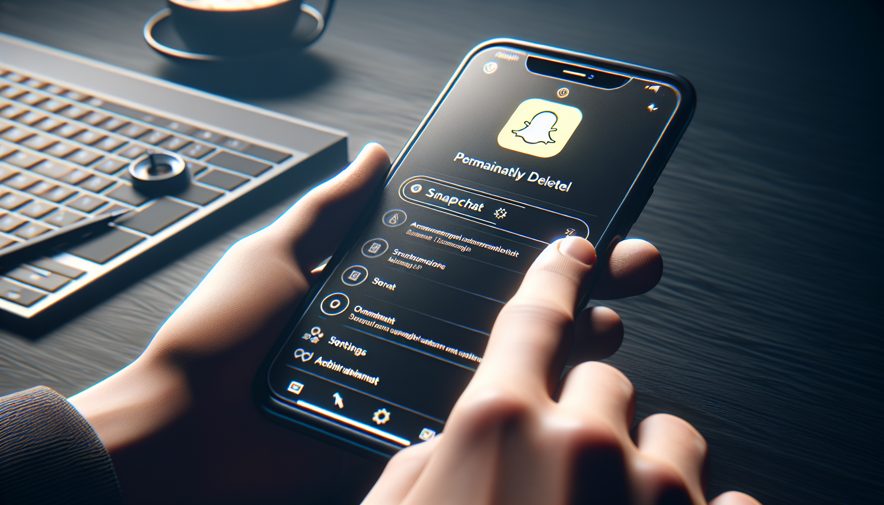 comment supprimer un compte snap définitivement