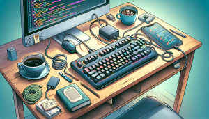 sur un clavier cherry utiliser un adapter logitech