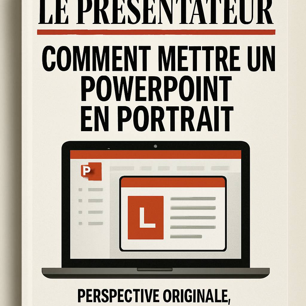 comment mettre un powerpoint en portrait