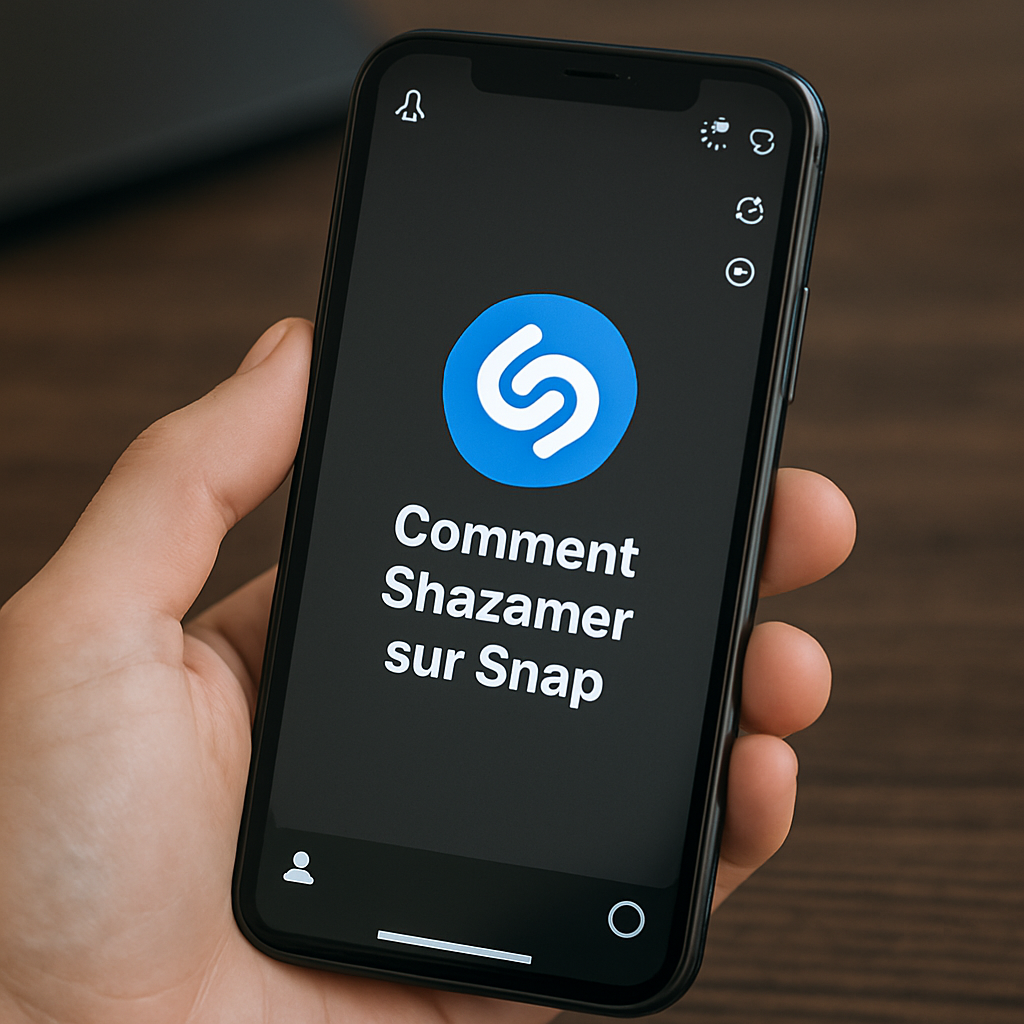 comment shazamer sur snap
